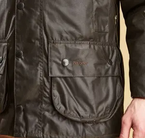 Classic Beaufort Wax Jacket Barbour - Dark Olive 