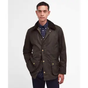 Ashby Wax Jacket Barbour - Olive