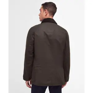Ashby Wax Jacket Barbour - Olive