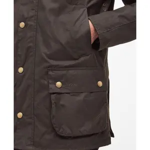 Ashby Wax Jacket Barbour - Olive