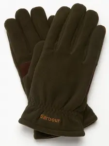 Coalford Fleece Gloves Barbour - Olive