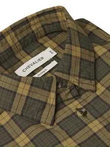Creek Shooting Fit Coolmax Shirt Dam Chevalier - Moss Checked 