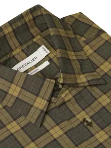Creek Shooting Fit Coolmax Shirt Chevalier - Moss Checked 