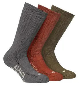 Alpaca Sockor 3-Pack Mix