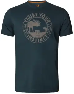 Moose S/S t-shirt Härkila - Dark Navy 