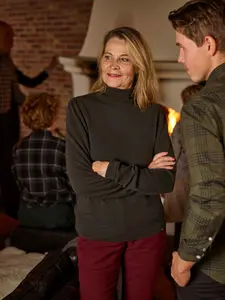 Agnes Rollneck Wool Pullover Dam Chevalier - Leather Brown 