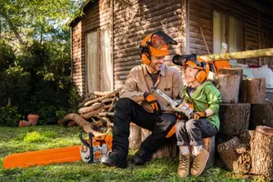 STIHL Leksakshjälm (Skogshjälm)