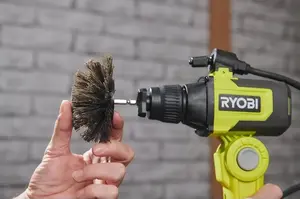 Ryobi RACLRH110 Hårt runt borsthuvud 110 mm 