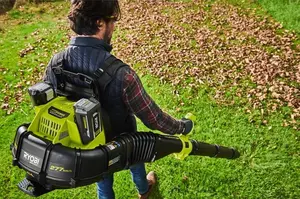 Ryobi RY36BPXB-0 Lövblås Ryggsäcksmodell 36V WHISPER 
