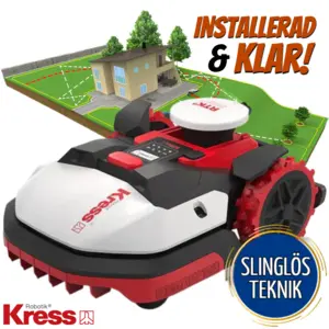 Kress KR172E.A RTK 2000 m² Robotgräsklippare med OAS - Installerad & Klar!