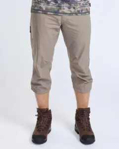 Finnveden Sports Light Trekvartsbyxor Pinewood - Mole Brown 