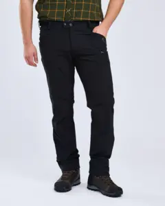 Abisko Light Stretchbyxor Pinewood - Black 