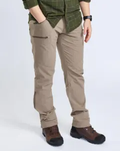 Abisko Light Stretchbyxor Pinewood - Mole Brown 