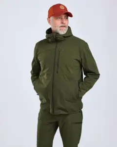 Abisko Light Stretchjacka Pinewood - Mossgreen/Mossgreen 