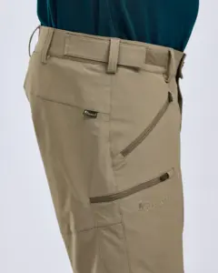 Abisko Light Stretch Shorts Pinewood - Mole Brown 