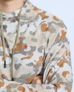 Air Vent Hoodie Pinewood - Beige Camou 