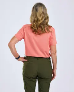 Funktions T-shirt Dam Pinewood - Lantana Pink 