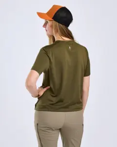 Funktions T-shirt Dam Pinewood - Moss Green 