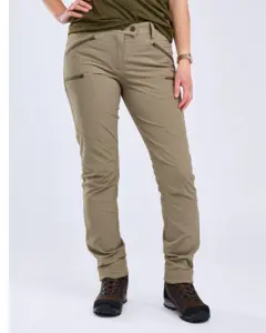 Abisko Light Stretchbyxor Dam Pinewood - Mole Brown 