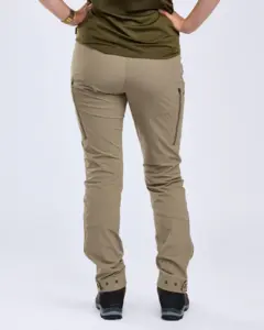 Abisko Light Stretchbyxor Dam Pinewood - Mole Brown 