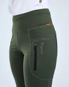 Finnveden Active Tights 2.0 Dam Pinewood - Moss Green 