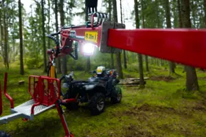 Kranman Griplastarvagn T1850 4WD 