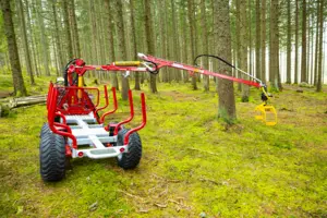 Kranman Griplastarvagn T1850 4WD 