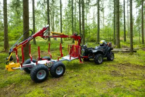 Kranman Griplastarvagn T1850 4WD 