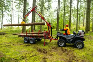 Kranman Griplastarvagn T1850 4WD 