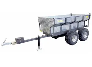 Tippvagn ATV 1420 kg med elhydraulisk tipp Kellfri