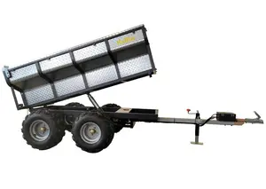 Tippvagn ATV 1420 kg med elhydraulisk tipp Kellfri