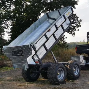 Tippvagn ATV 1420 kg med elhydraulisk tipp Kellfri