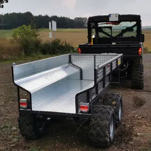 Tippvagn ATV 1420 kg med elhydraulisk tipp Kellfri