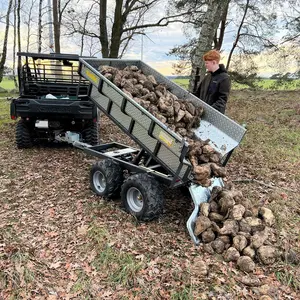 Tippvagn ATV 1420 kg med elhydraulisk tipp Kellfri