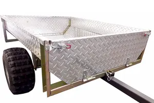 Tippvagn ATV 500 kg med galvad durkplåt Kellfri
