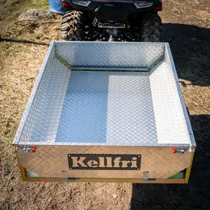 Tippvagn ATV 500 kg med galvad durkplåt Kellfri
