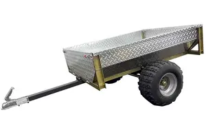 Tippvagn ATV 500 kg med galvad durkplåt Kellfri
