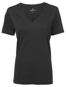 Coley Wool T-shirt Dam Chevalier - Stone Black 