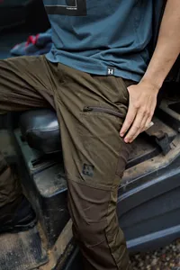 Härkila Fjell Byxor - Willow green/Shadow brown 
