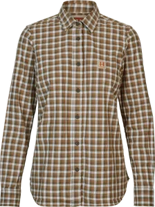Härkila Fjell L/S Skjorta Dam Härkila - Dark olive check 