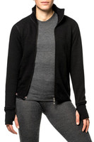 Full Zip Jacket 400 Woolpower - Svart