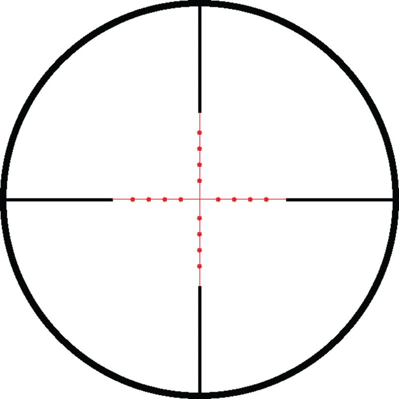 Hawke Vantage 3-9x40 AO Belyst Kikarsikte riktm Mil-Dot 