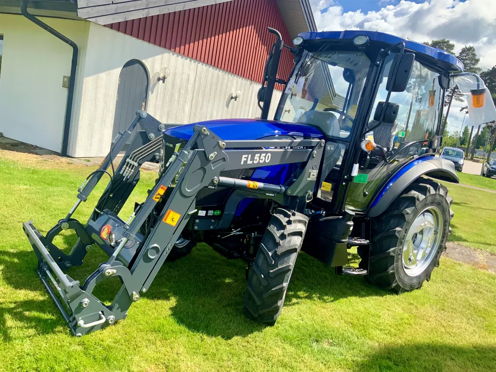 Traktor Lovol 50 hk 4wd med frontlastare, Stage V