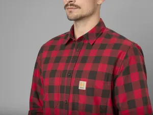 Härkila Scandinavian Långärmad Skjorta - Red check 