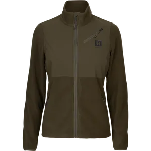 Härkila Fjell Fleecejacka Dam - Hunting green/Willow green 