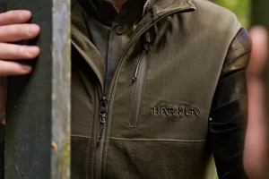 Härkila Fjell Fleeceväst - Hunting Green/Willow Green 