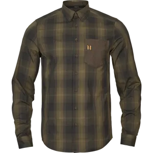 Akkan Skjorta Härkila - Willow Green/Shadow Brown 
