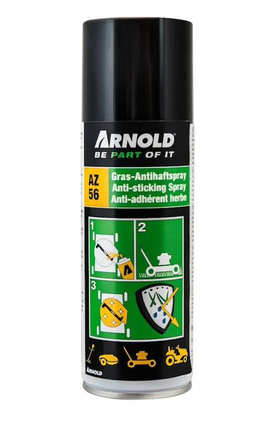 Antistick spray för gräsklippare & snöslungor **