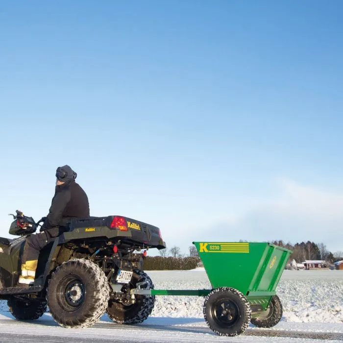 Sandspridare ATV 1,0 m Kellfri