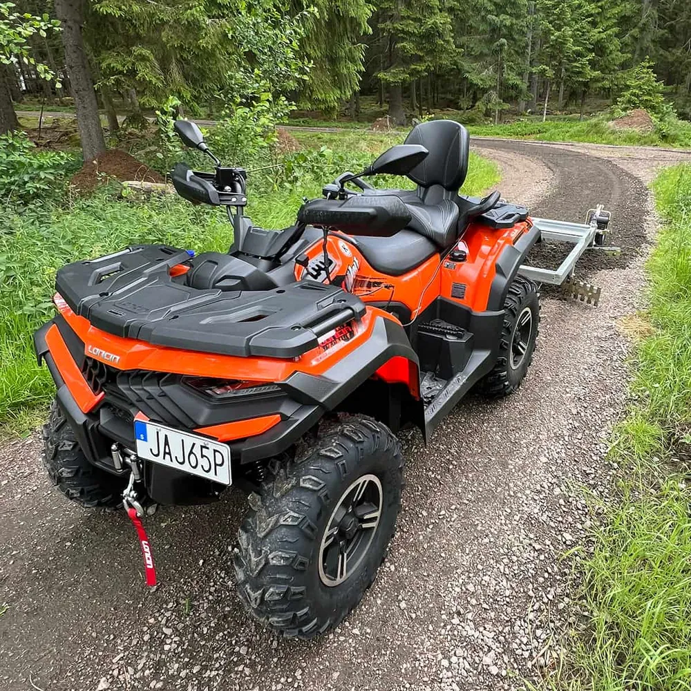 Vägsladd ATV 3-skärig med elektrisk höj- och sänkbarfunktion Kellfri